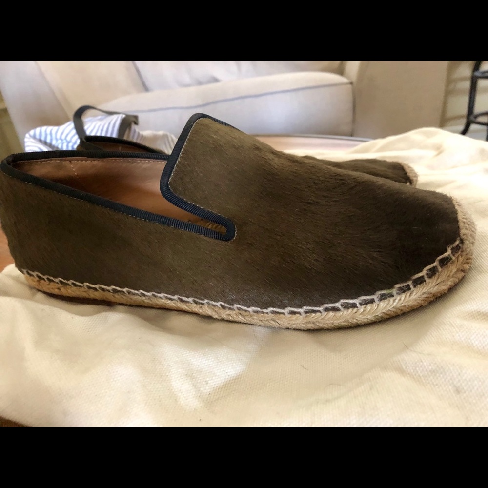 Celine Olive Espadrilles